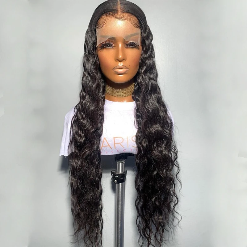 Deep Wave Black Synthetic Lace Front Wig Women's Wigs Heat Resistant Fiber Hair Lace Wigs for Women High Density Daily Wig
Deep Wave Black Synthetic Lace Front Wig Women's Wigs Heat Resistant Fiber Hair Lace Wigs for Women High Density Daily Wig