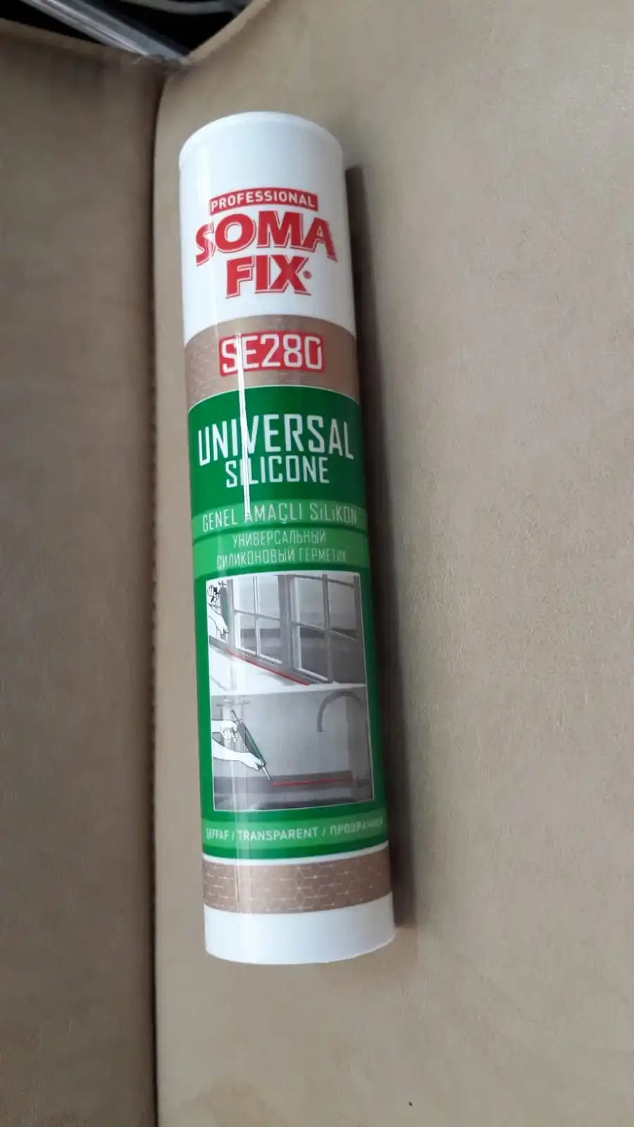 sealants hardware adhesive PROFESSIONAL SOMA FIX SE280 UNIVERSAL SILICONE | GENERAL PURPOSE | HOME DECORATION REPAIR
sealants hardware adhesive PROFESSIONAL SOMA FIX SE280 UNIVERSAL SILICONE | GENERAL PURPOSE | HOME DECORATION REPAIR