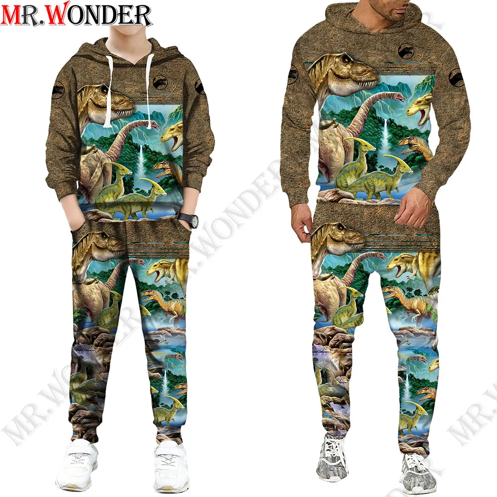 Mr.Wonder Boys Sweatshirt Dinosaur Hoodies Cool Men‘s Fashionable Children 3D Printed Hoodies Girl Animal Parent-child Outfits
Mr.Wonder Boys Sweatshirt Dinosaur Hoodies Cool Men‘s Fashionable Children 3D Printed Hoodies Girl Animal Parent-child Outfits
