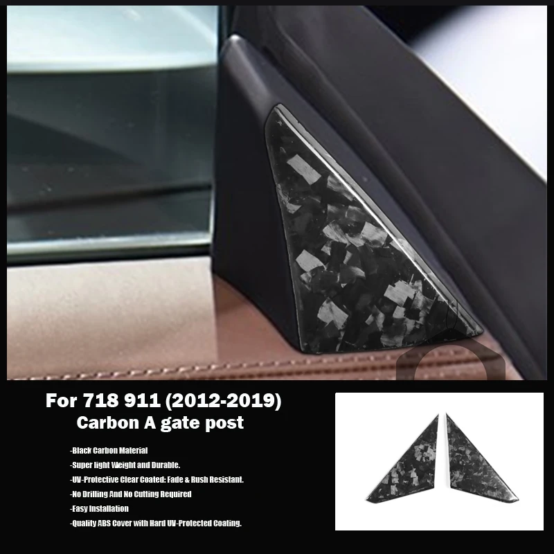 Forget Carbon fiber A pillar Triangular decorative panel For Porsche 718 911
Forget Carbon fiber A pillar Triangular decorative panel For Porsche 718 911