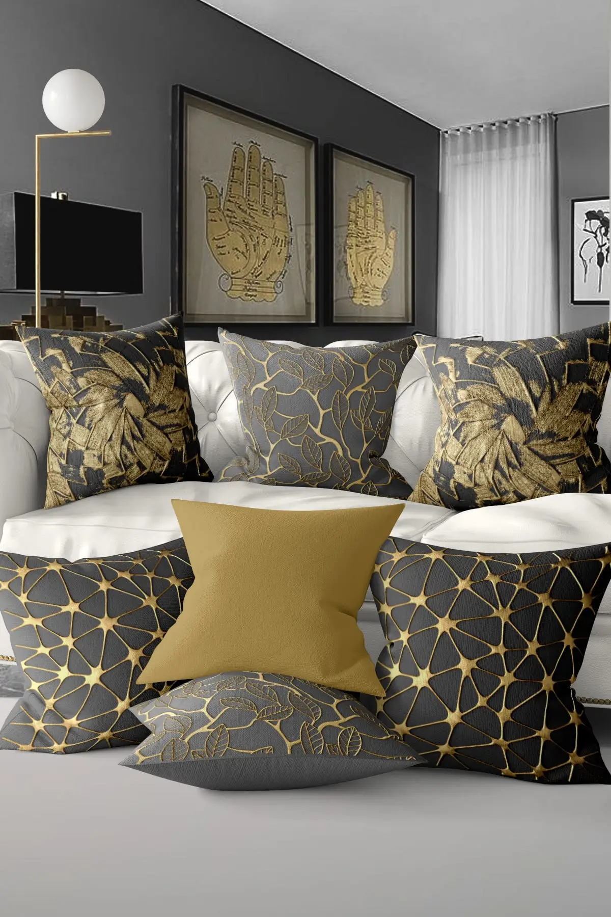 Turkish Quality 7 Pieces Cushion Covers Set 43x43 cm Home Chair Sofa Decorative Pattern Gift Thick Special Woven
Turkish Quality 7 Pieces Cushion Covers Set 43x43 cm Home Chair Sofa Decorative Pattern Gift Thick Special Woven