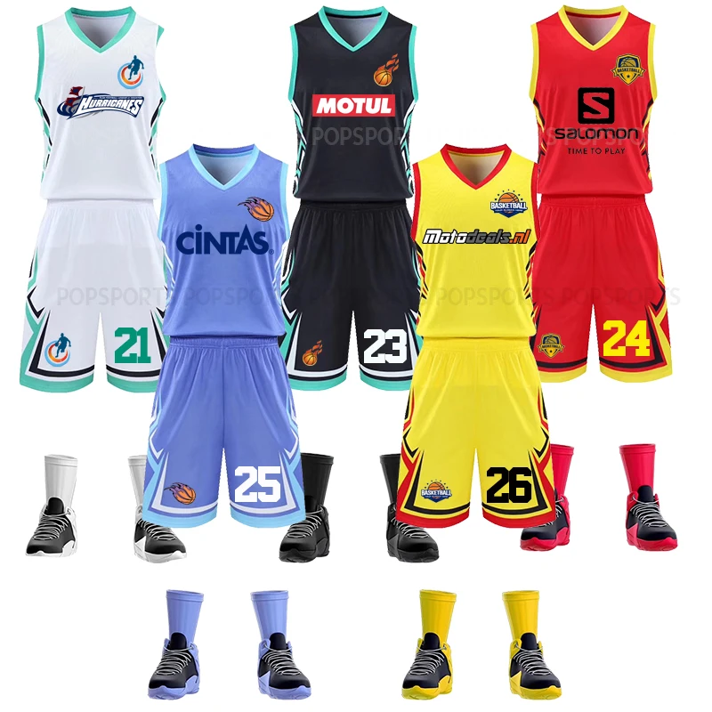 High Quality Men Basketball Jersey Sets Custom Unique Basketball Shirt Fashion Can Custom Uniform kits Tracksuits Male
High Quality Men Basketball Jersey Sets Custom Unique Basketball Shirt Fashion Can Custom Uniform kits Tracksuits Male