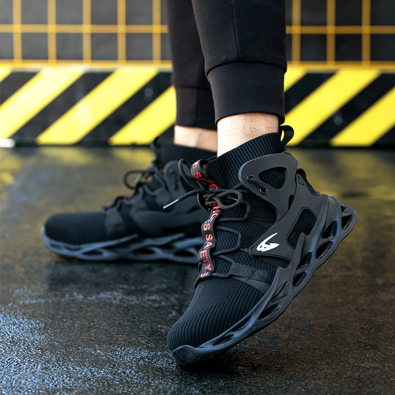 TOSAFZXY Mens Steel Toe Safety Shoes Women Anti-puncture Safety Shoes Indestructible Work Sneakers Security Footwear
TOSAFZXY Mens Steel Toe Safety Shoes Women Anti-puncture Safety Shoes Indestructible Work Sneakers Security Footwear