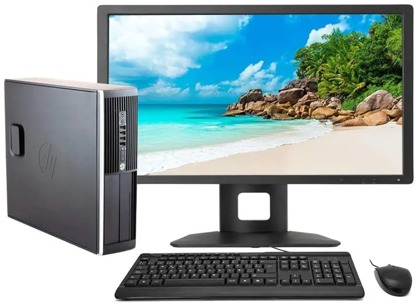 Настольный компьютер HP Elite 8300 + TFT 20 дюймов (Intel Core i5-3470 8 ГБ ОЗУ жесткий диск 500 Гб