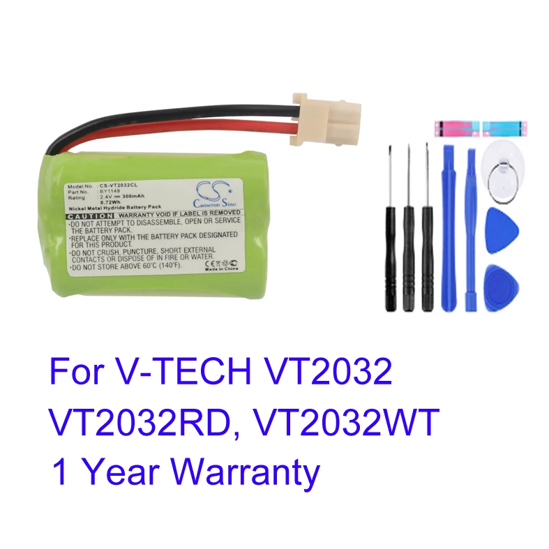 BY1149 для Mercedes Benz V TECH VT2032 VT2032RD VT2032WT беспроводной телефон замена Батарея Акку Batteria