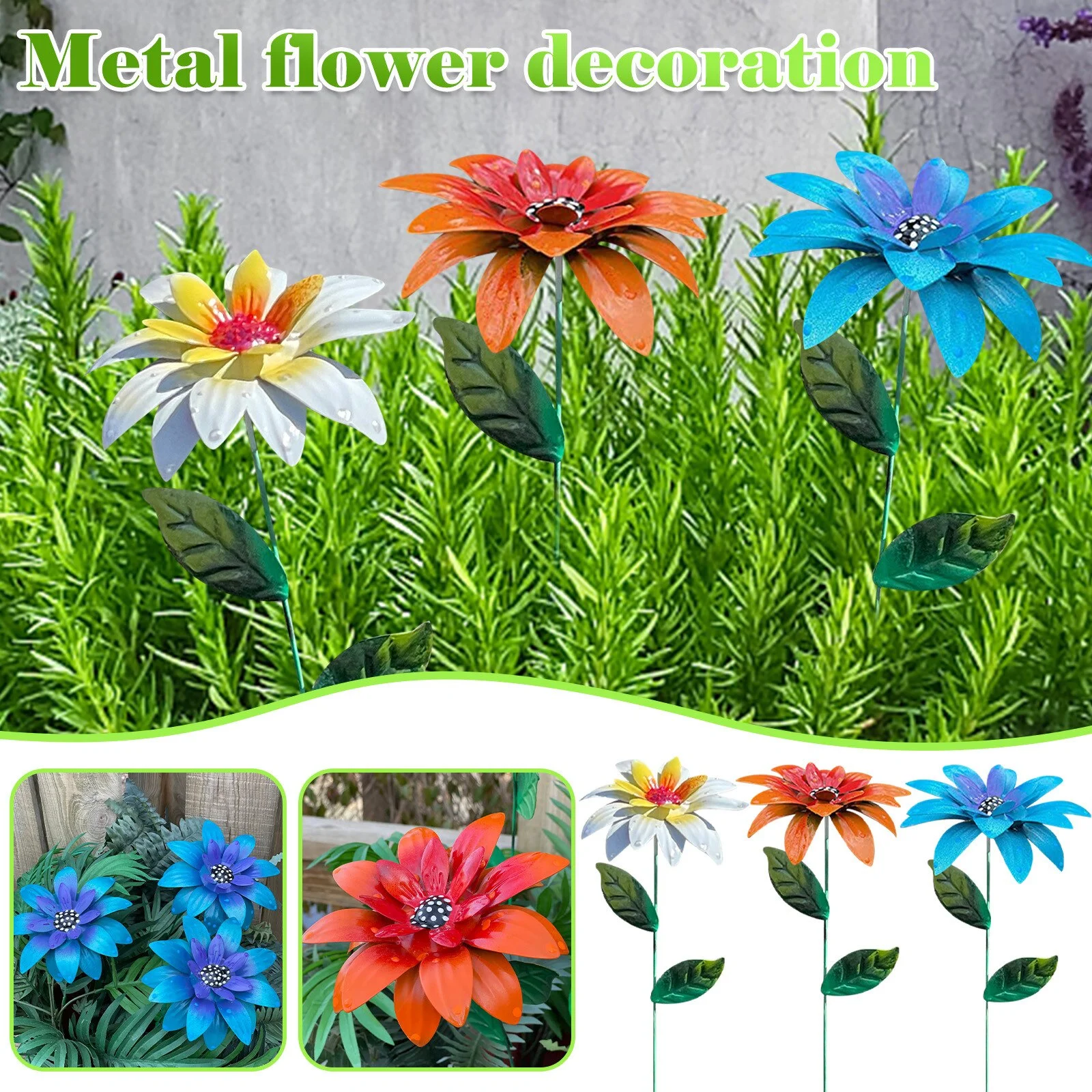 Metal Daylily Flower Garden Stakes Iron Crafts decor Hand Forged Metal Garden Art Home yard garden patio Flower Decor Stakes
Metal Daylily Flower Garden Stakes Iron Crafts decor Hand Forged Metal Garden Art Home yard garden patio Flower Decor Stakes
