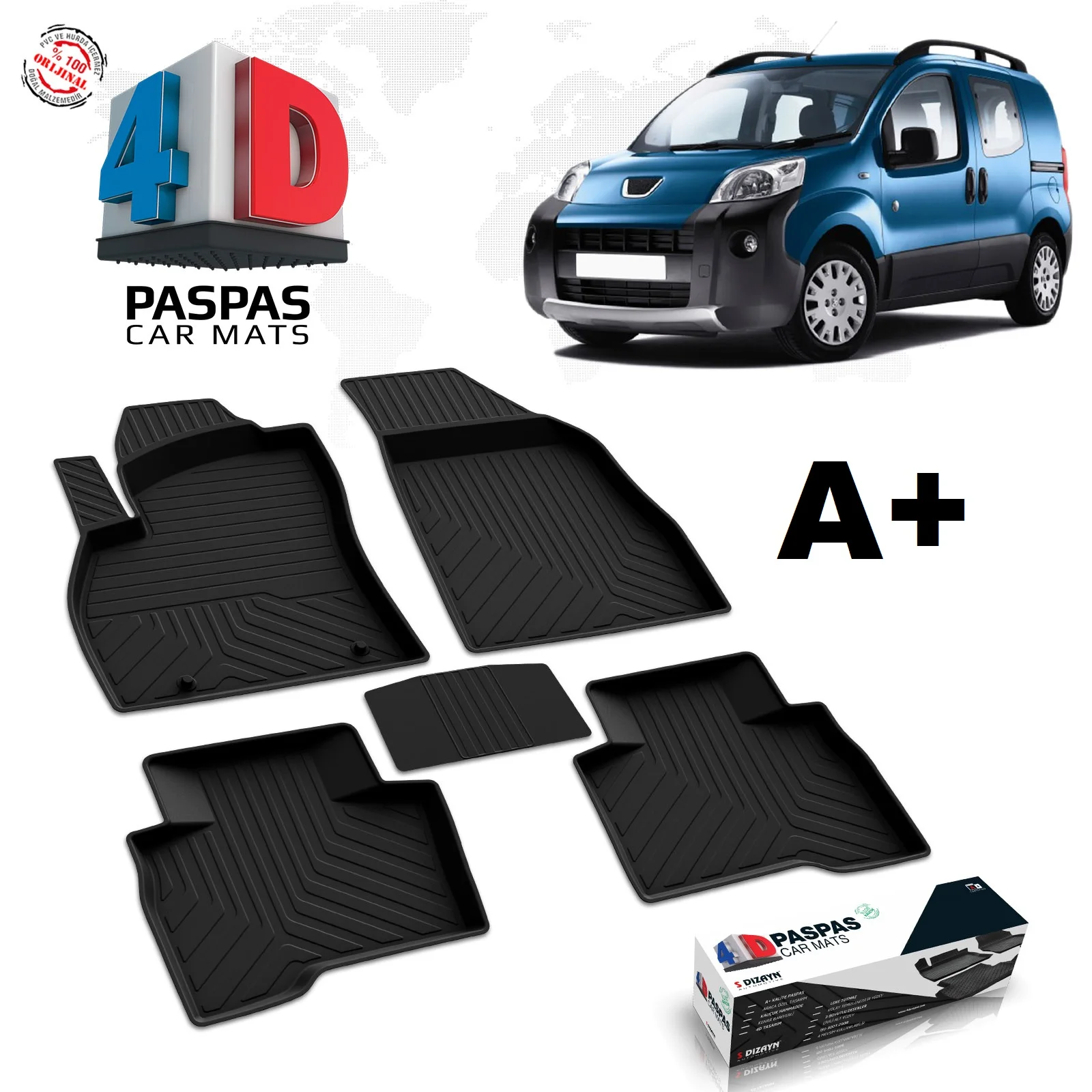 FOR PEUGEOT BIPPER BRAND MODEL CAR RUBBER POOL MAT AND TRUNK POOL SPECIAL DESIGN HANDY ANTI-SLIP SOLES CARPET FLOOR INTERIOR
FOR PEUGEOT BIPPER BRAND MODEL CAR RUBBER POOL MAT AND TRUNK POOL SPECIAL DESIGN HANDY ANTI-SLIP SOLES CARPET FLOOR INTERIOR