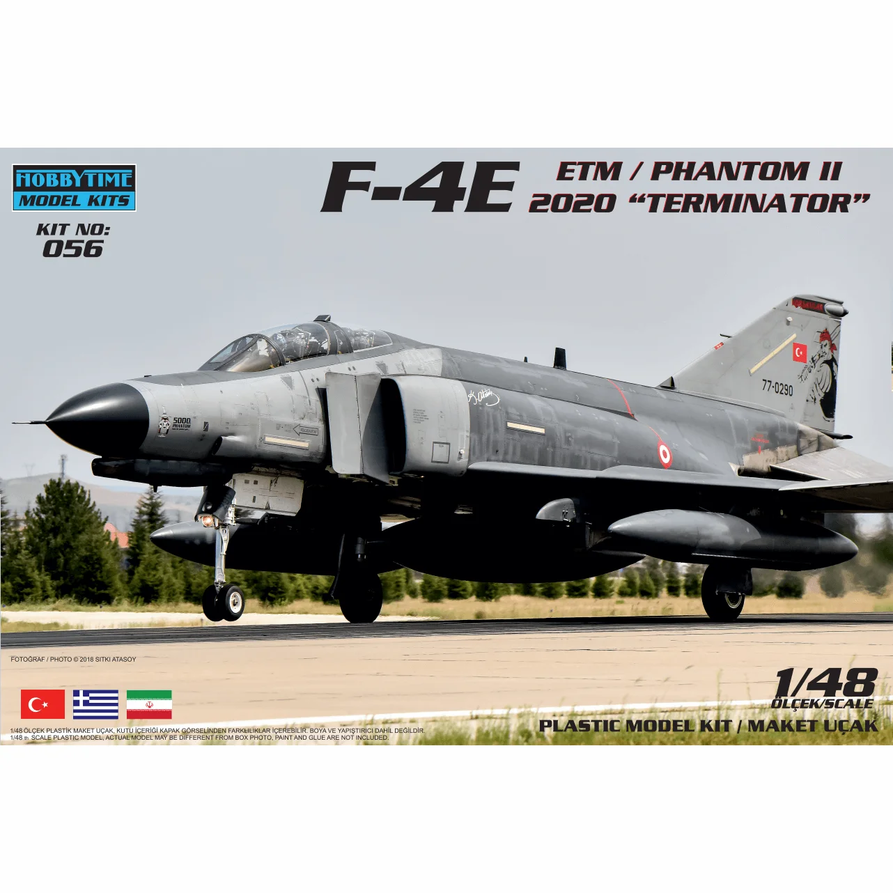 1/48 F-4E Phantom II 2020 "Терминатор" пластиковая модель комплект Hobbytime 056
1/48 F-4E Phantom II 2020 "Терминатор" пластиковая модель комплект Hobbytime 056