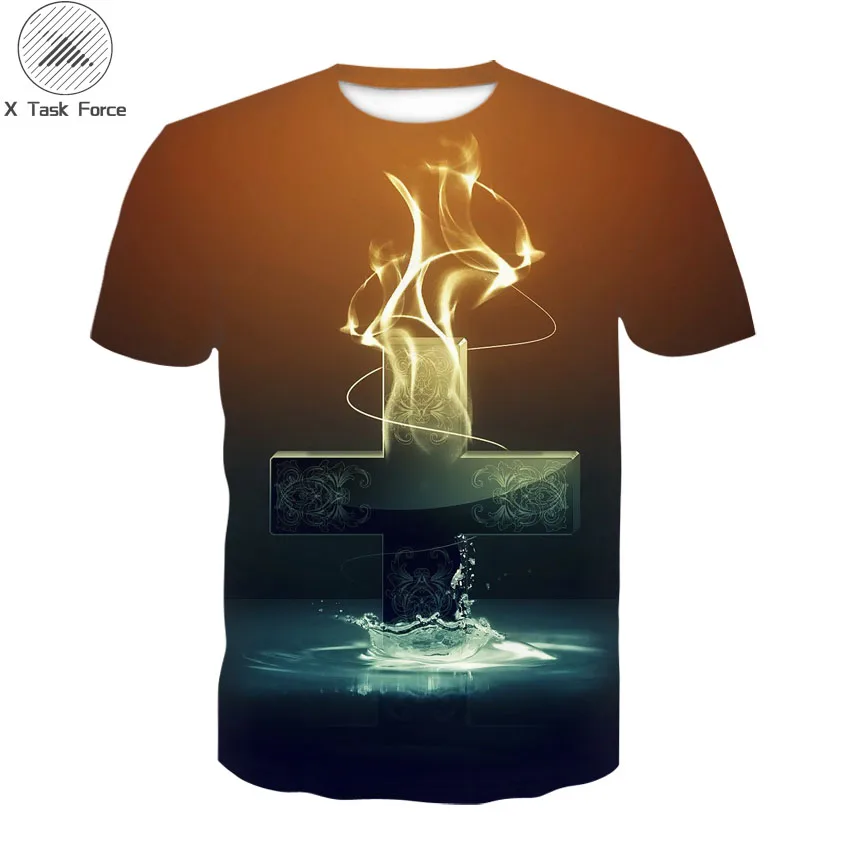 2022 New Summer Cross Men'S 3D Printed Digital Printed Casual Men's T-shirt Adult Size shirt
2022 New Summer Cross Men'S 3D Printed Digital Printed Casual Men's T-shirt Adult Size shirt