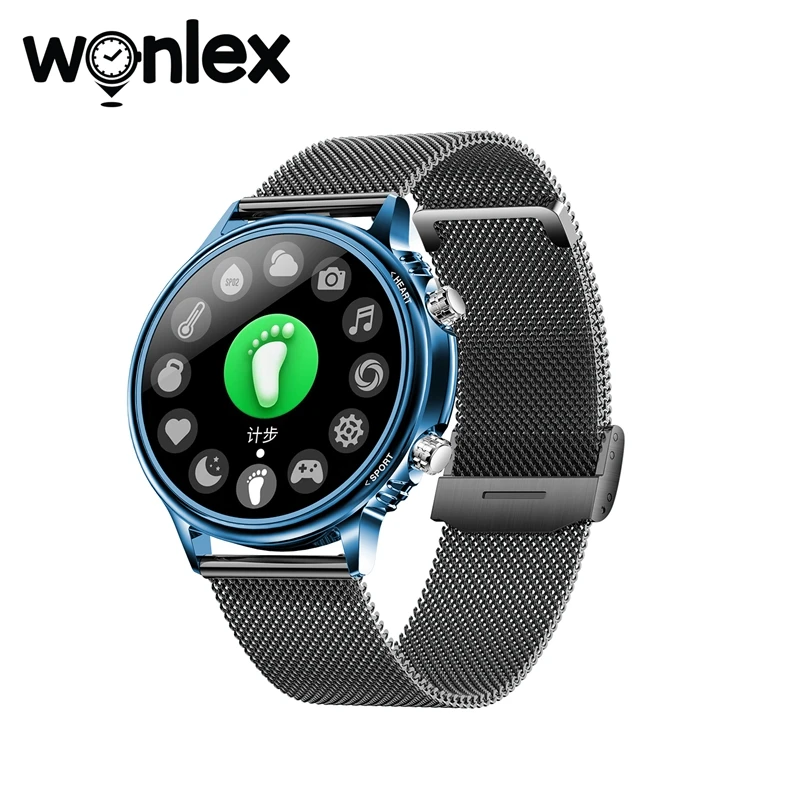 

Wonlex CF81 Smart Phone Watch Women Fashion Sports Sedentary Sleep Monitor Adults Blood Pressure Heart Rate Detection Bracelet