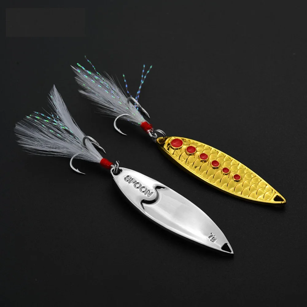 1PCS Fishing Lure Wobbler Carp Leech Spoon Lure-Leech Shape Zinc Alloy Spool Lure Sequins Hard Bait Sea Lake Tackle Treble Hook
1PCS Fishing Lure Wobbler Carp Leech Spoon Lure-Leech Shape Zinc Alloy Spool Lure Sequins Hard Bait Sea Lake Tackle Treble Hook