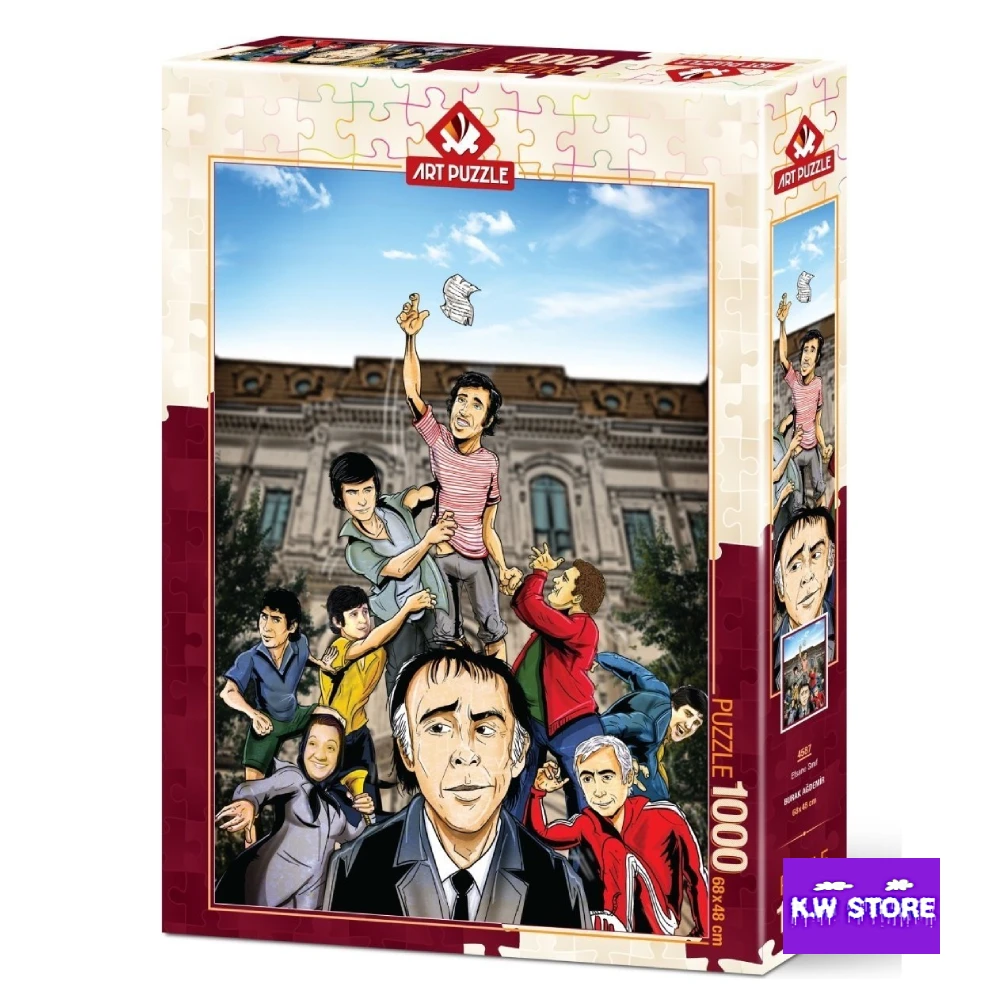 Art Puzzle Legend Class Hababam 1000 Piece Panorama Original and High Quality Intelligence Enhancing Board Games for Adults
Art Puzzle Legend Class Hababam 1000 Piece Panorama Original and High Quality Intelligence Enhancing Board Games for Adults