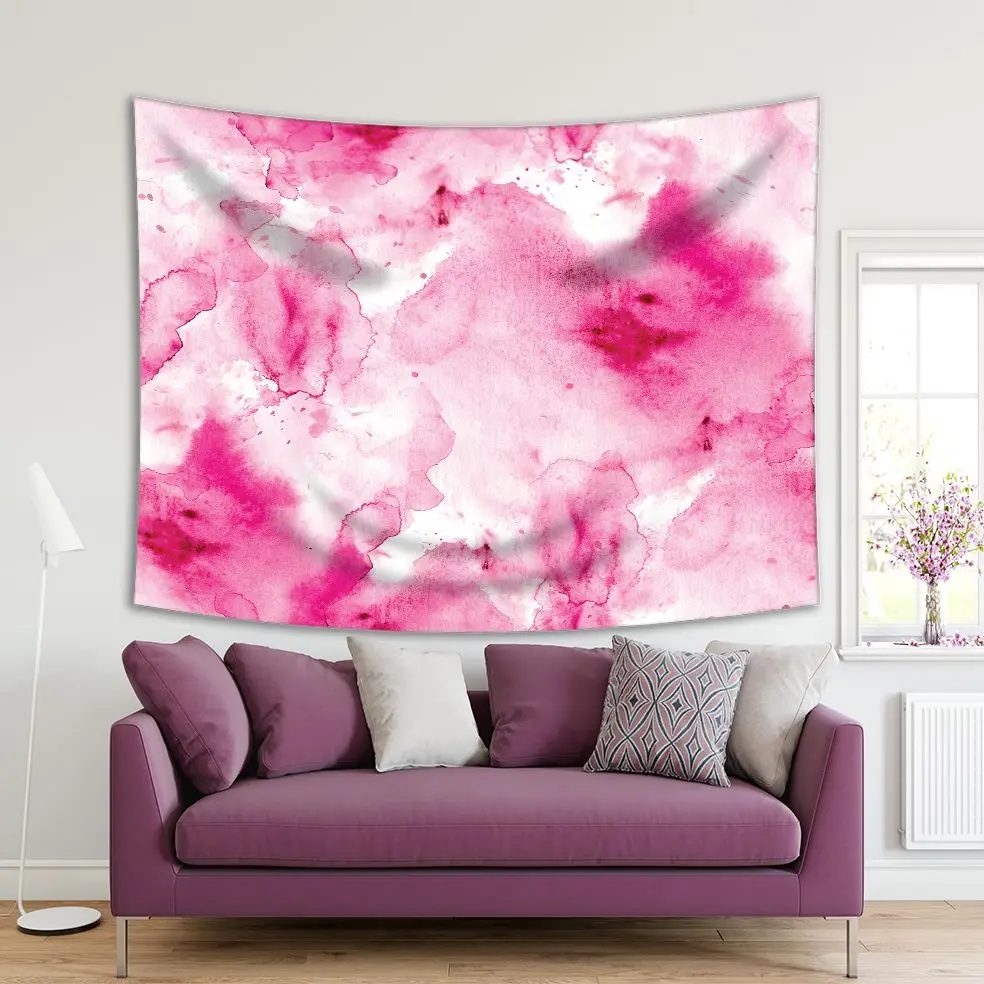 Tapestry Pink Clouds Watercolor Paint Splashes Creative Bright Color Artwork Printed
Tapestry Pink Clouds Watercolor Paint Splashes Creative Bright Color Artwork Printed