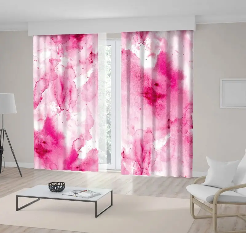 Curtain Pink Clouds Watercolor Paint Splashes Creative Bright Color Artwork Printed
Curtain Pink Clouds Watercolor Paint Splashes Creative Bright Color Artwork Printed