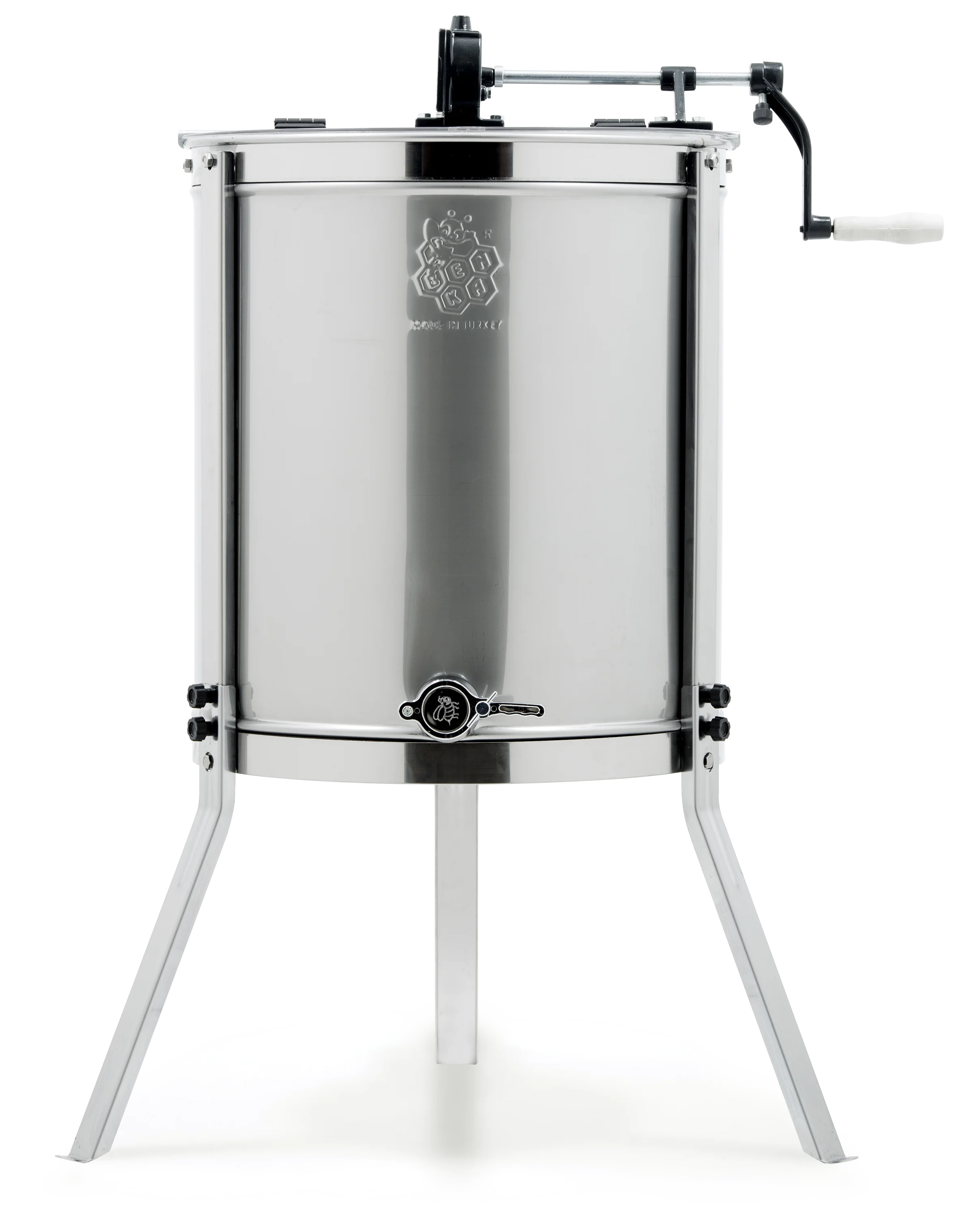 Honey extractor 4 рама ручная медовая обработка медовый Урожай из нержавеющей стали для