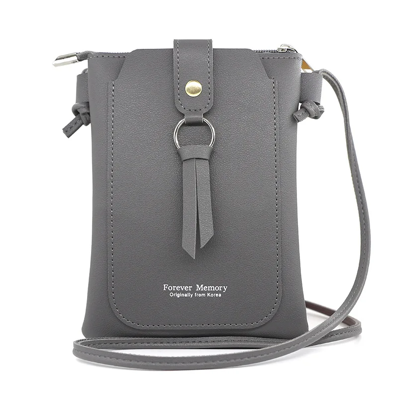 New Fashion PU Ladies Shoulder Bag Women Solid Color Bags with Mobile Phone Pocket Zipper Messenger Bag
New Fashion PU Ladies Shoulder Bag Women Solid Color Bags with Mobile Phone Pocket Zipper Messenger Bag