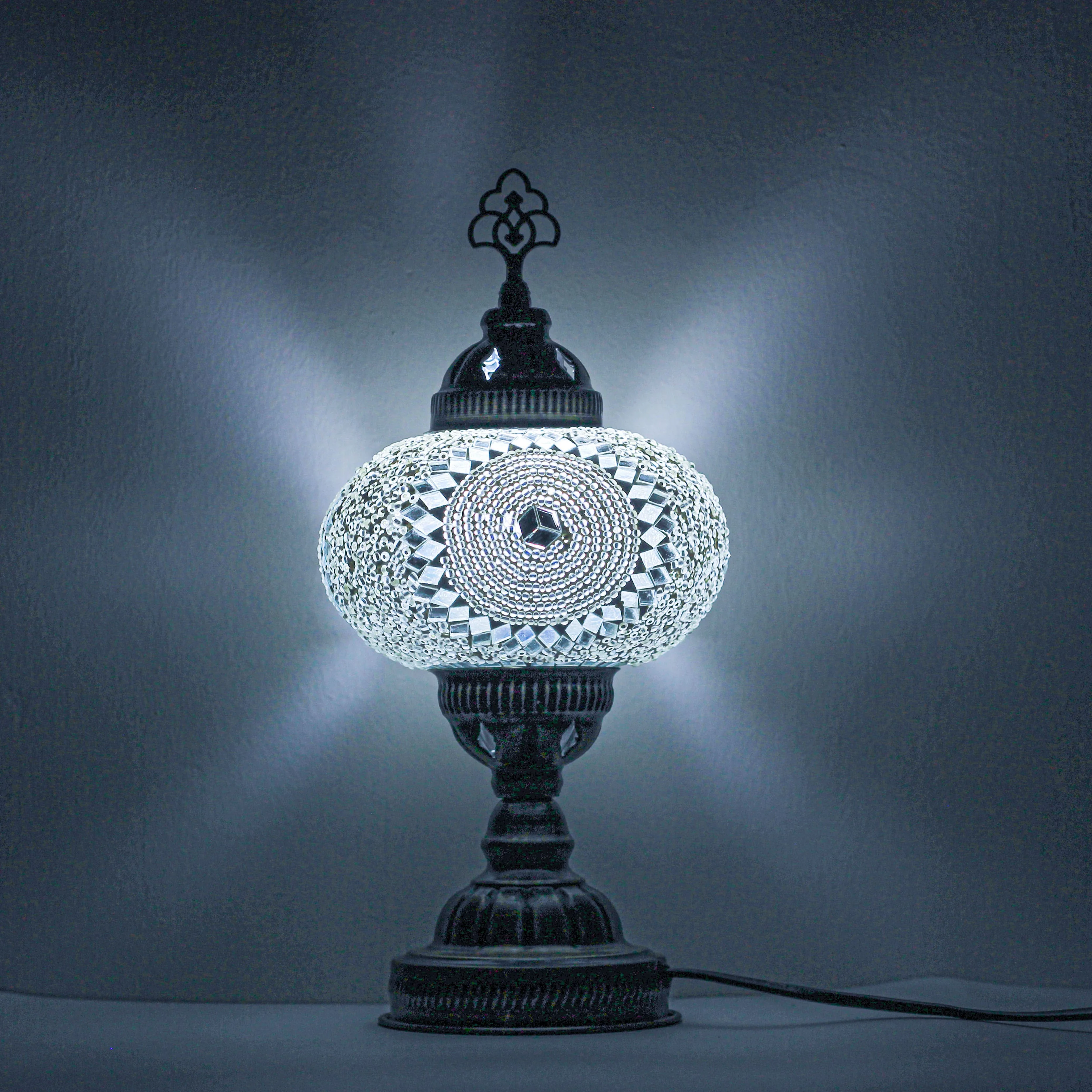 Decorative Authentic Handmade Mosaic Embroidered Turkish Lamp
Decorative Authentic Handmade Mosaic Embroidered Turkish Lamp