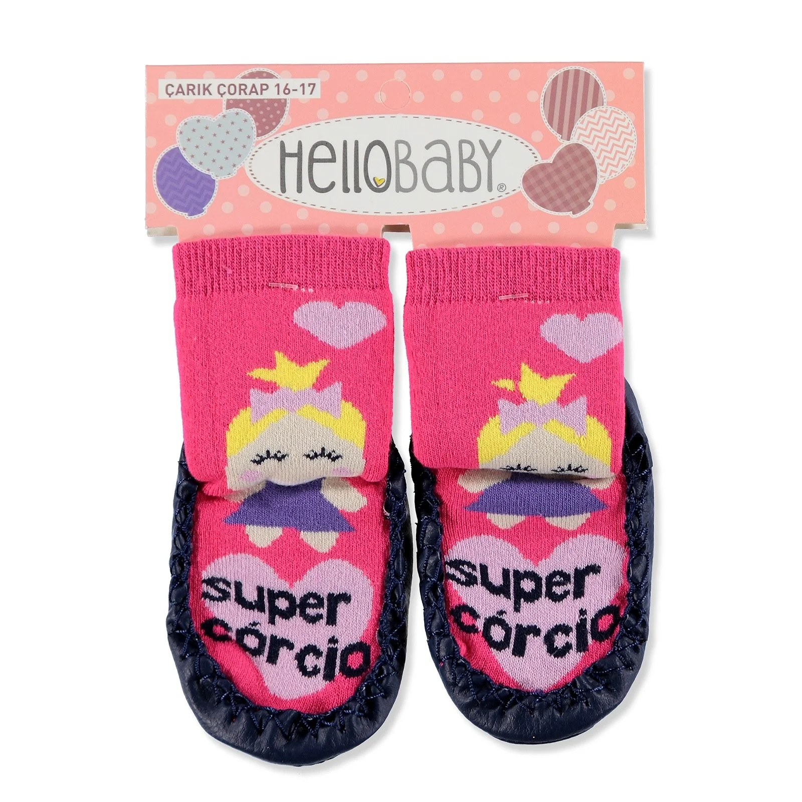 Зимние детальные детские носки ebebek HelloBaby | Мать и ребенок