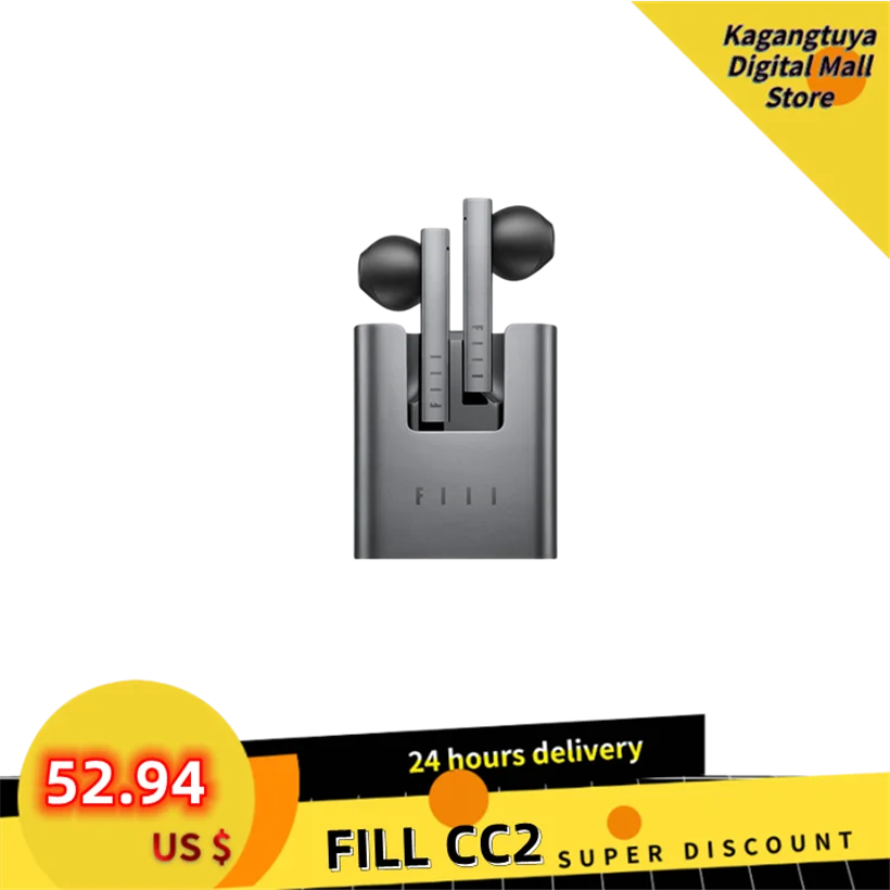 Original Youpin FIIL CC 2 CC2 Wireless Bluetooth 5.2 Earphones TWS Gaming Headset Noise Canceling Ear Buds ENC Earphone Type-c E
Original Youpin FIIL CC 2 CC2 Wireless Bluetooth 5.2 Earphones TWS Gaming Headset Noise Canceling Ear Buds ENC Earphone Type-c E