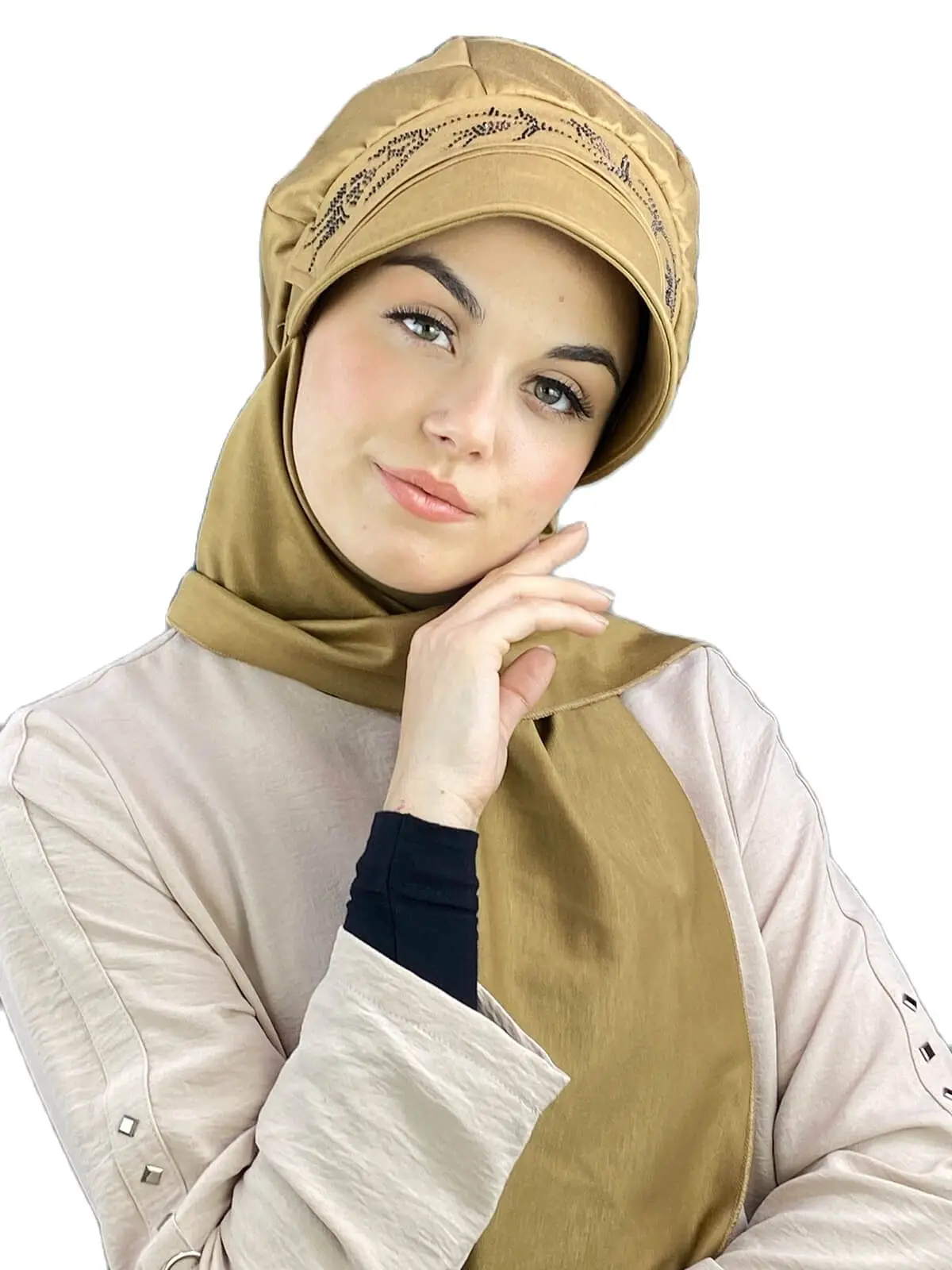 Tulip Pattern Black Gem Stone Brown New Fashion Islamic Muslim Women Scarf 2021 Trend Hijab Which Are Immediately Ready Clothing Hat Bathing Cap
Tulip Pattern Black Gem Stone Brown New Fashion Islamic Muslim Women Scarf 2021 Trend Hijab Which Are Immediately Ready Clothing Hat Bathing Cap