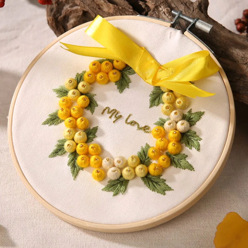 ZXIIXZ DIY Fabric New Beginner European Embroidery Flower Grass Material Package Set Needle Threads Set Student Handmade 
ZXIIXZ DIY Fabric New Beginner European Embroidery Flower Grass Material Package Set Needle Threads Set Student Handmade