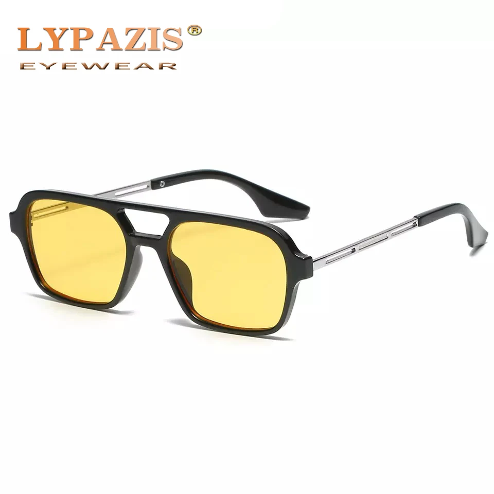 Retro Small Square Sunglasses Mens Double Bridge Rectangle Women Ladies Vintage Sun Glasses UV400 Summer Blue Yellow Shades
Retro Small Square Sunglasses Mens Double Bridge Rectangle Women Ladies Vintage Sun Glasses UV400 Summer Blue Yellow Shades