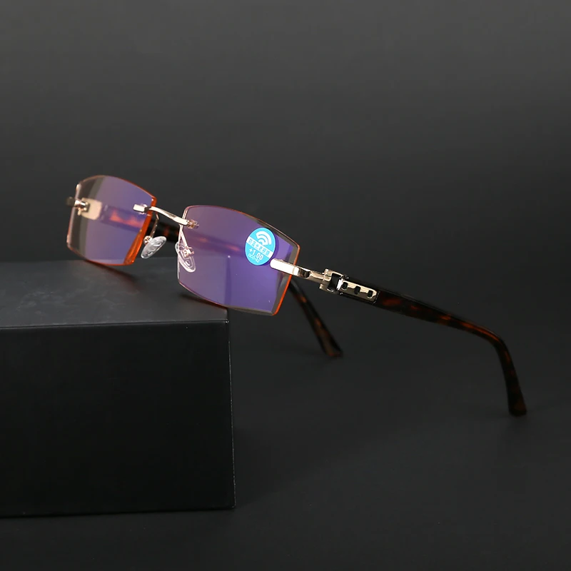NatuweCo Rimless Women Reading Glasses Anti Blue-Light Frameless Fashion Reading Glasses Ultralight Pink Lens Eyewear Hyperopia
NatuweCo Rimless Women Reading Glasses Anti Blue-Light Frameless Fashion Reading Glasses Ultralight Pink Lens Eyewear Hyperopia