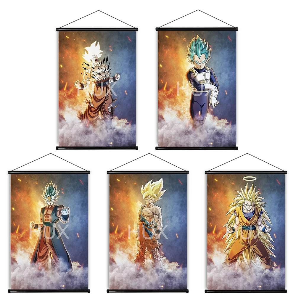 Bandai Dragon Ball Z Goku Vegeta Super Saiyan Creative Posters Room Decor Scroll Pictures Prints Wall Art Dormitory Mural Gift 
Bandai Dragon Ball Z Goku Vegeta Super Saiyan Creative Posters Room Decor Scroll Pictures Prints Wall Art Dormitory Mural Gift