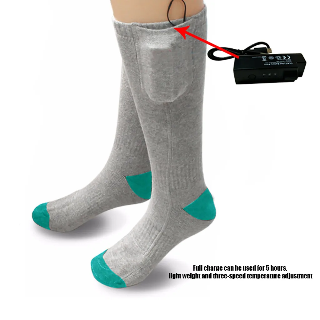 2021 New Rechargeable Outdoors Electric Heated Socks Cotton Sport Ski Socks Men Women Rechargeable Keep Warm Winter Socks
2021 New Rechargeable Outdoors Electric Heated Socks Cotton Sport Ski Socks Men Women Rechargeable Keep Warm Winter Socks
