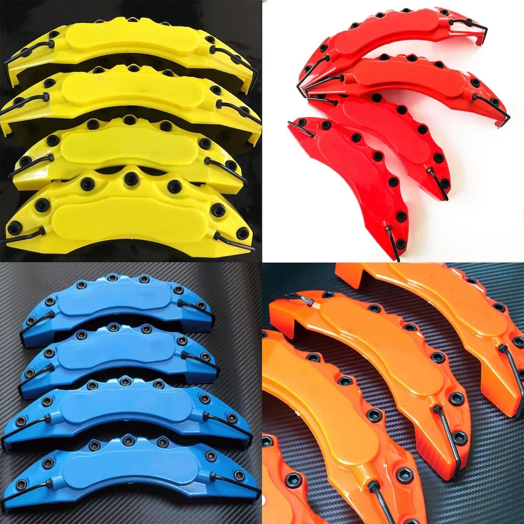 Brake Caliper Cover Set of 4 Suitable for All Vehicles Different Color Options Easy Application Free Fast Shipping
Brake Caliper Cover Set of 4 Suitable for All Vehicles Different Color Options Easy Application Free Fast Shipping