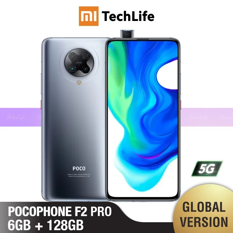 Глобальная версия Xiaomi Pocophone F2 Pro 6 ГБ ОЗУ 128 Гб ПЗУ (абсолютно новый/Герметичный) pocof2