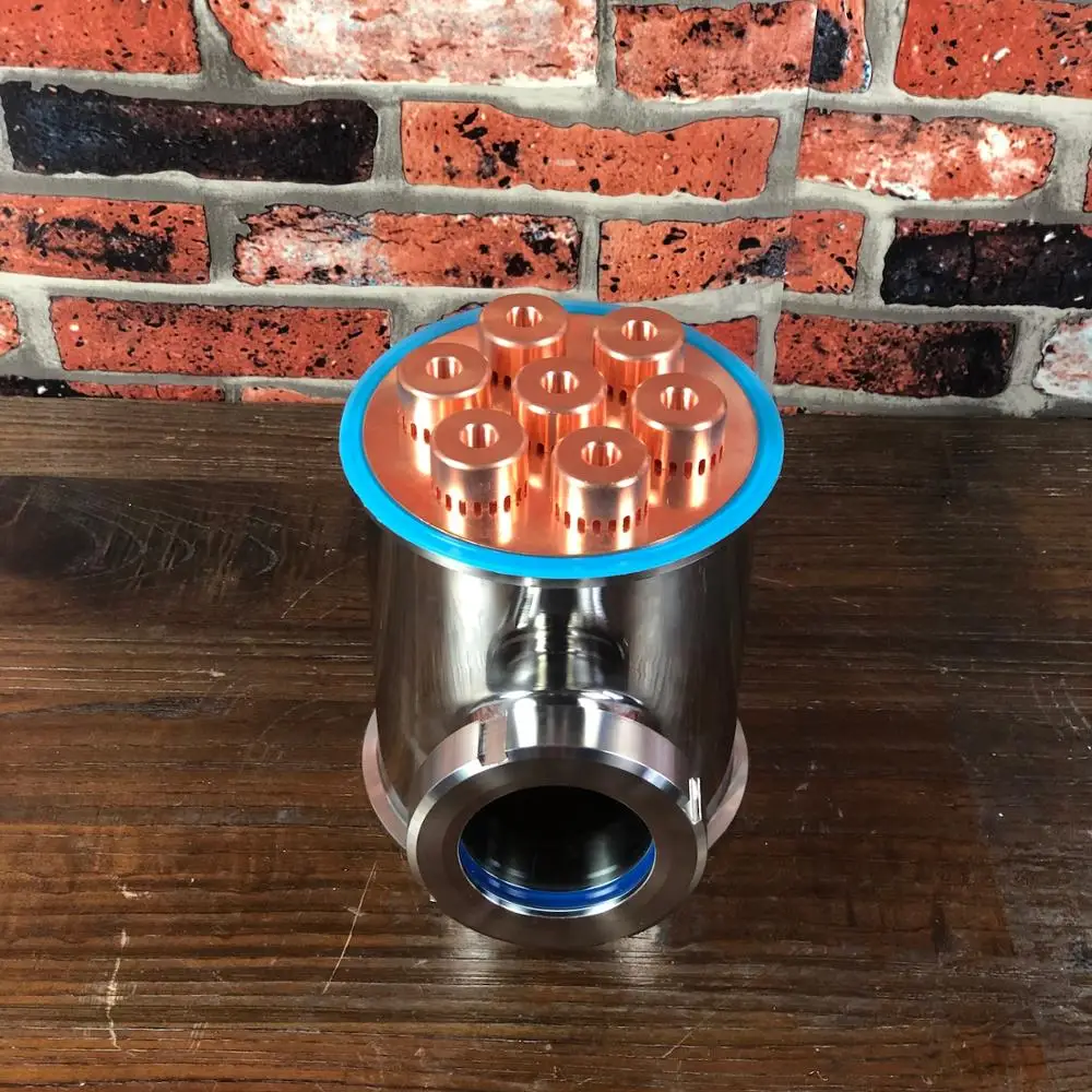 Clamp 6" (OD166.7mm ) Professional Copper bubble plates Stainless steel 304 section for distillation.
Clamp 6" (OD166.7mm ) Professional Copper bubble plates Stainless steel 304 section for distillation.