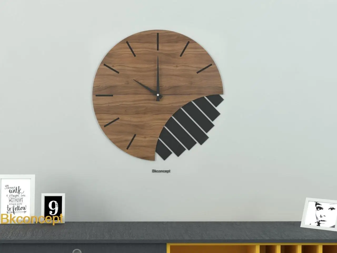 Decoration Living Room Wall Decor Home Living Room Decoration Fringed Wall Clock Black Light Oak
Decoration Living Room Wall Decor Home Living Room Decoration Fringed Wall Clock Black Light Oak