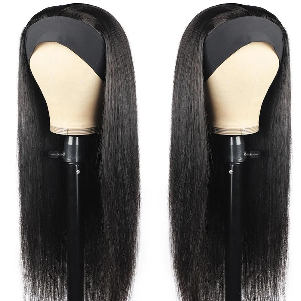 Headband Wig Human Hair Straight Long Silky Brazilian Hair Wigs For Black Women Full Machine Made Glueless Hair
Headband Wig Human Hair Straight Long Silky Brazilian Hair Wigs For Black Women Full Machine Made Glueless Hair