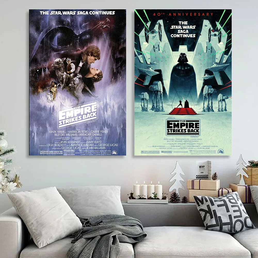 Movie Poster The Empire Strikes Back-40th Anniversary Poster HD Print Canvas Poster Bedroom Decor Sport Office Room Decor Poster
Movie Poster The Empire Strikes Back-40th Anniversary Poster HD Print Canvas Poster Bedroom Decor Sport Office Room Decor Poster