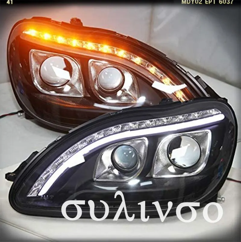 Sulinso 2Pcs headlight for Benz W220 S280 S320 S500 S600 1998-2005 LED lample Accessories
Sulinso 2Pcs headlight for Benz W220 S280 S320 S500 S600 1998-2005 LED lample Accessories