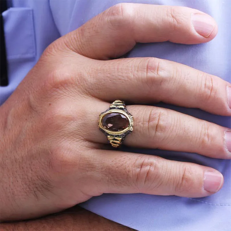 Handmade Sultanite Man Silver Ring, 18K Gold Plated Sultanite Silver Men Ring,color changing
Handmade Sultanite Man Silver Ring, 18K Gold Plated Sultanite Silver Men Ring,color changing