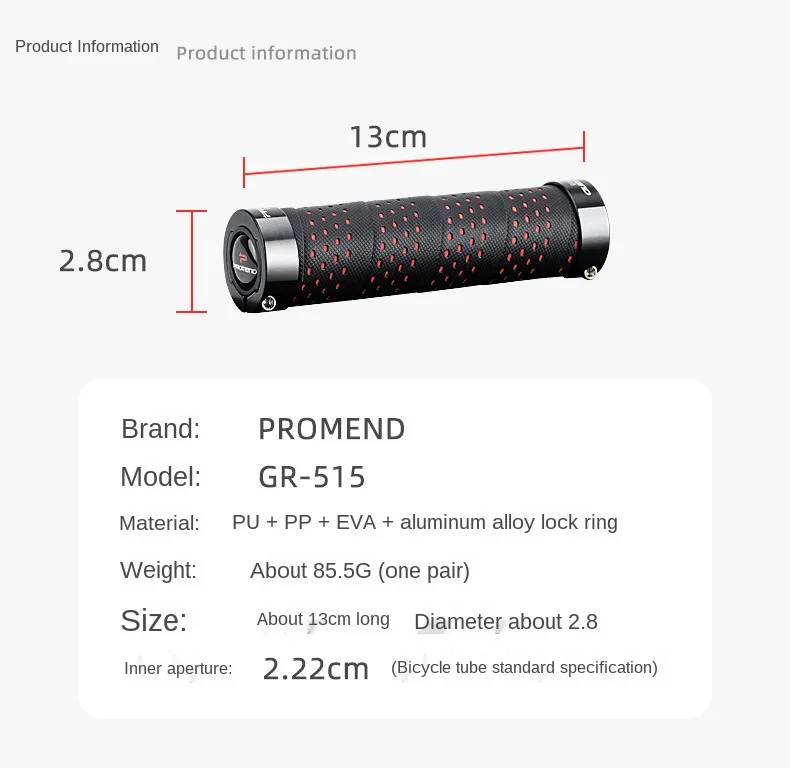 2pcs Bicycle MTB Silicone Sponge Handlebar Anti-skid Shock-absorbing Soft Bike Ultraight Cycling Handlebar
2pcs Bicycle MTB Silicone Sponge Handlebar Anti-skid Shock-absorbing Soft Bike Ultraight Cycling Handlebar