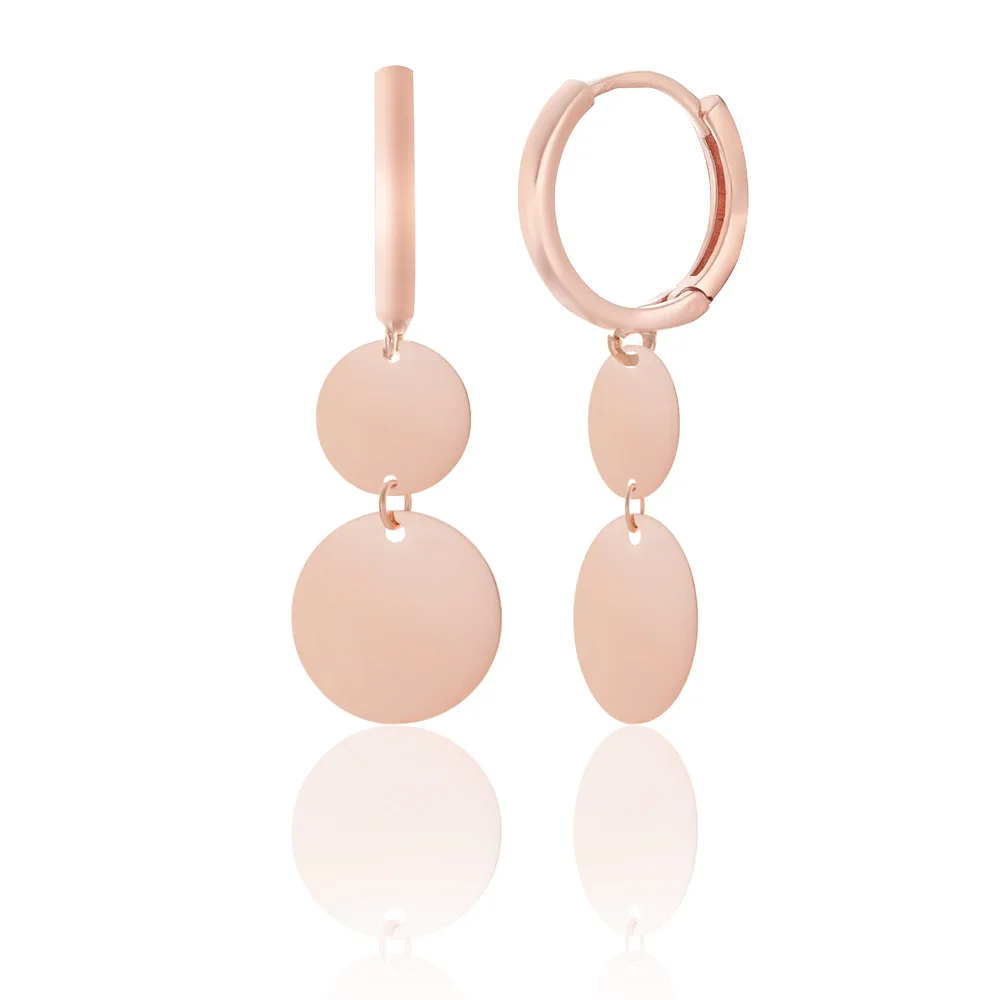 Pure Jewelry 925 Sterling Silver Earrings Circle For Women Rose Gold Plated Drop Earrings
Pure Jewelry 925 Sterling Silver Earrings Circle For Women Rose Gold Plated Drop Earrings