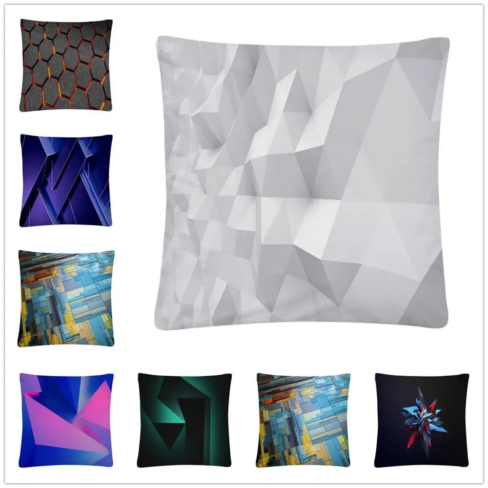 Geometric diamond/fiber pattern Soft Short Plush Cushion Cover Pillow Case for Home Sofa Car Decor Pillowcase 45X45cm
Geometric diamond/fiber pattern Soft Short Plush Cushion Cover Pillow Case for Home Sofa Car Decor Pillowcase 45X45cm