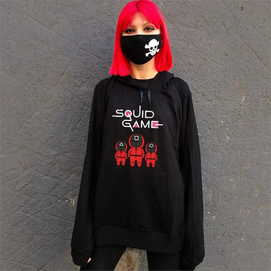 Squid Game Soldier Black Hoodie Sweatshirt Unisex Long Sleeve Luxury Soft Hoodie Hooded
Squid Game Soldier Black Hoodie Sweatshirt Unisex Long Sleeve Luxury Soft Hoodie Hooded