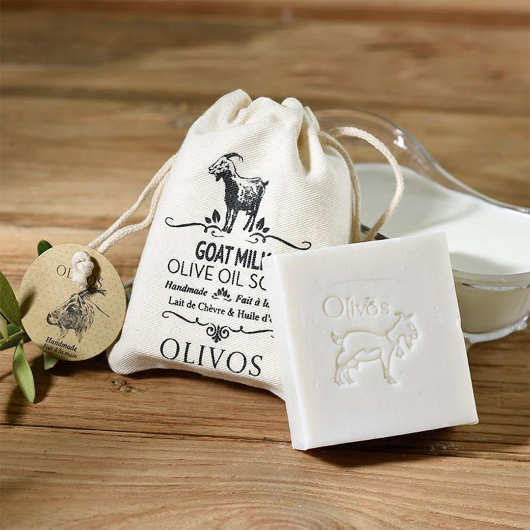 Goat Milk Olive Oil Soap Fine Smell Natural Moisturizer Mold Soap Goat Milk Sanitary Packaged Mold Soap 150g
Goat Milk Olive Oil Soap Fine Smell Natural Moisturizer Mold Soap Goat Milk Sanitary Packaged Mold Soap 150g