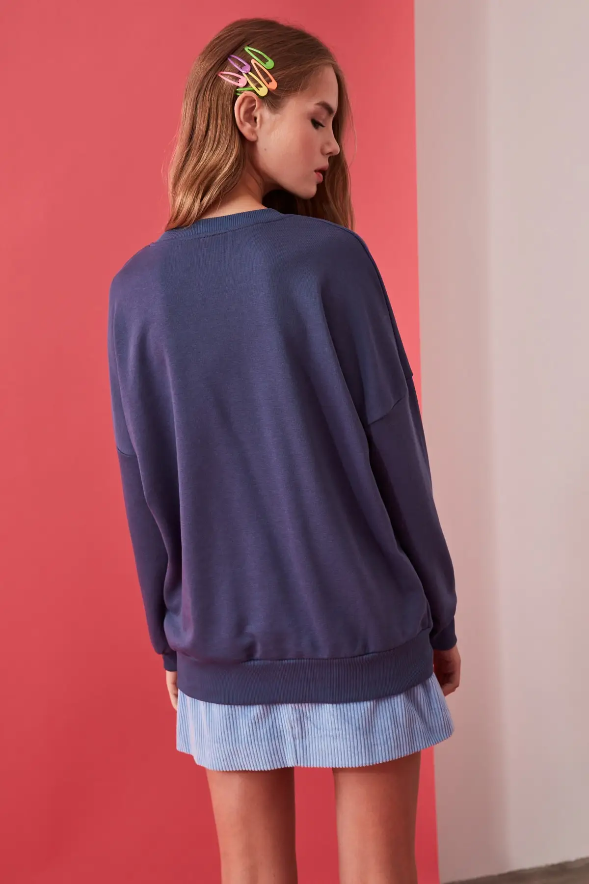 Blue Printed Oversized Knitted Sweatshirt hoodie ZARA woman 2020 crop tops anime kawaii harajuku y2k sudaderas ropa mujer
Blue Printed Oversized Knitted Sweatshirt hoodie ZARA woman 2020 crop tops anime kawaii harajuku y2k sudaderas ropa mujer