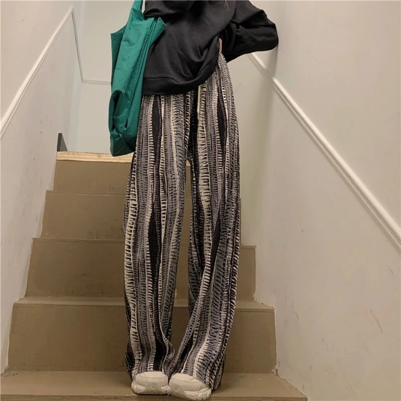 Women's Autumn Tie Dye Casual Straight Pant High Waist Loose Wide-Leg Harajuku Trousers Femme Fashion Outerwear Slacks
Women's Autumn Tie Dye Casual Straight Pant High Waist Loose Wide-Leg Harajuku Trousers Femme Fashion Outerwear Slacks