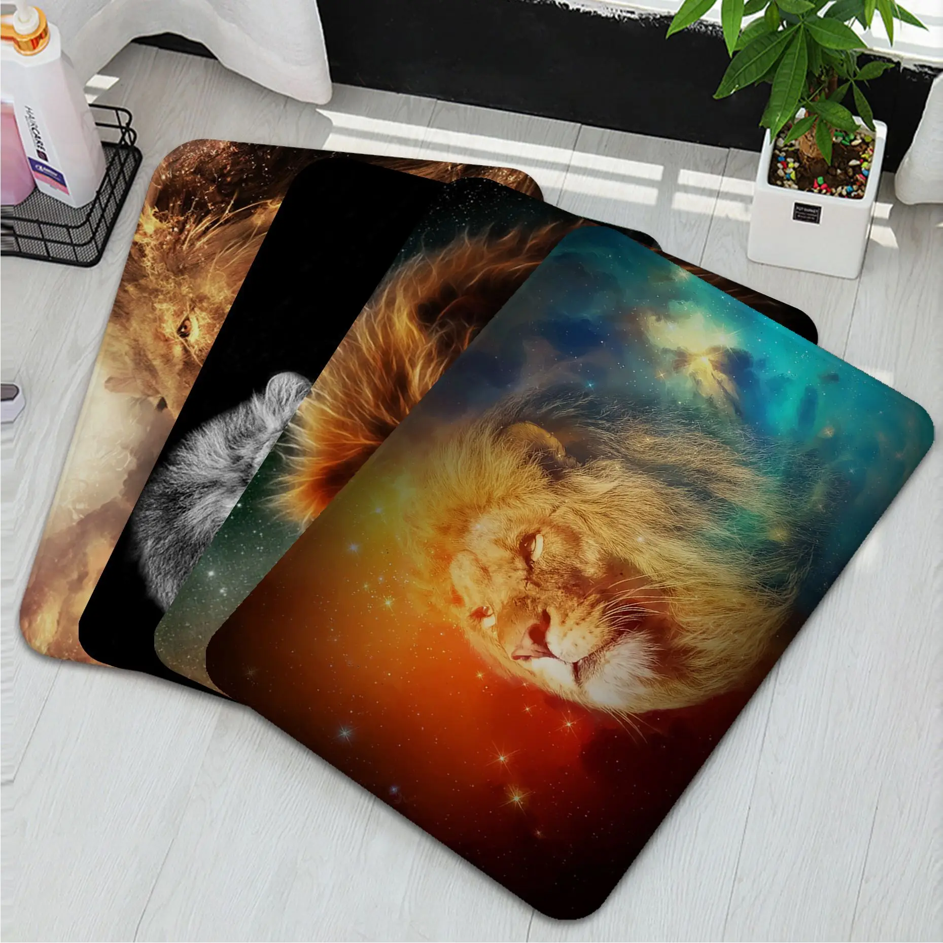 Lion Door Mat Rectangle Anti-slip Home Soft Badmat Front Door Indoor Outdoor Mat Hotel Decor Mat
Lion Door Mat Rectangle Anti-slip Home Soft Badmat Front Door Indoor Outdoor Mat Hotel Decor Mat