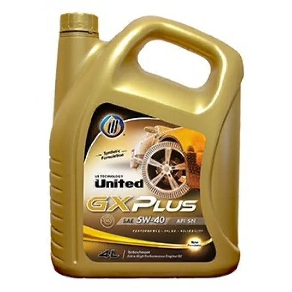 Моторное масло UNITED GX PLUS 5W 40 (4л)|Моторное масло| |