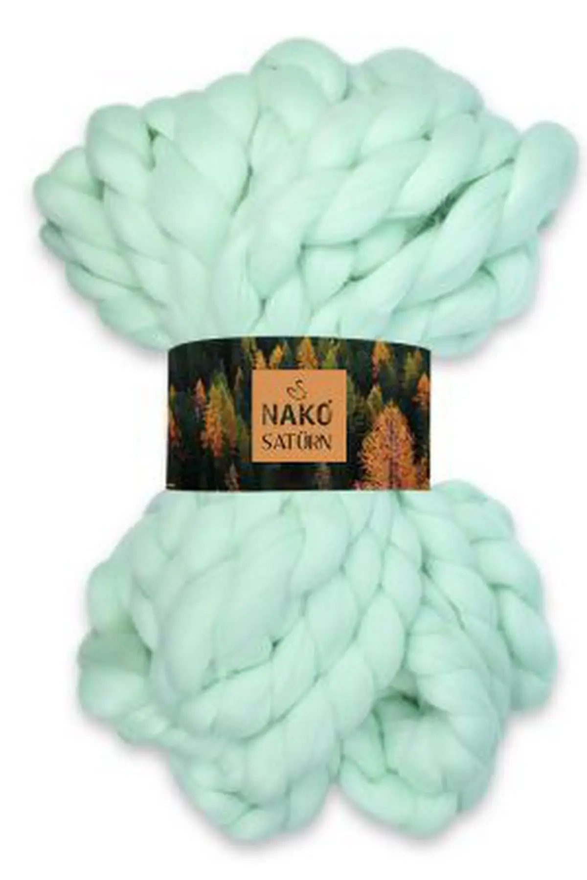 

Пряжа для ручного вязания Nako Saturn, 100%, 400 грамм, свитера, одеяла, покрывала, подушки