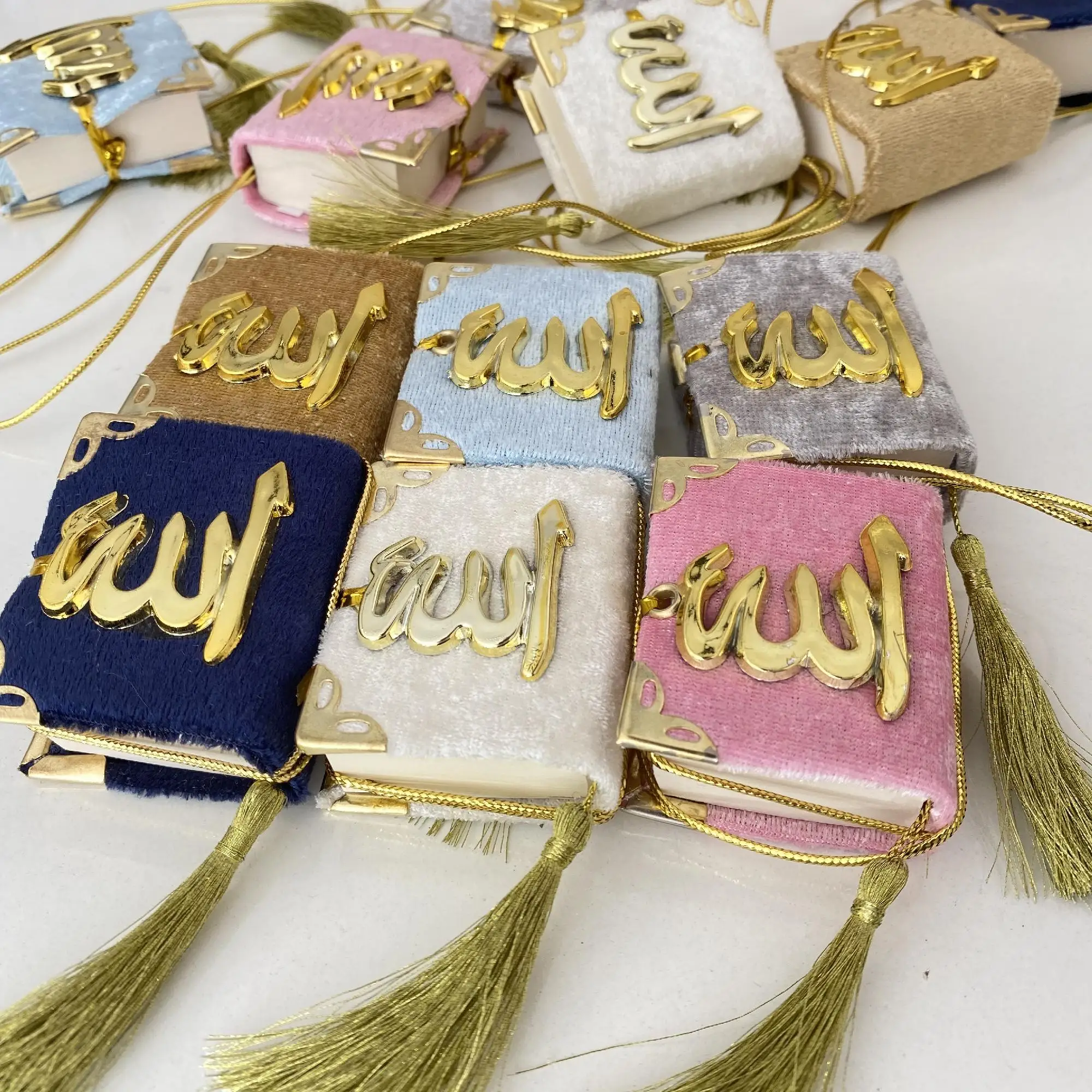 10 шт. мини коран Мубарак исламский ИД сувениры хадж подарок красочный Куран для