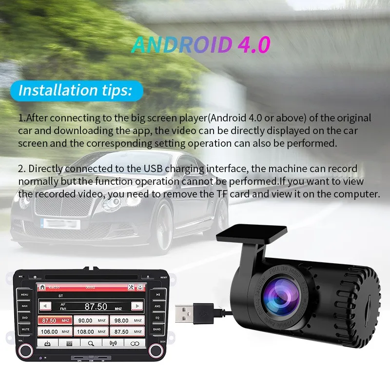 1080P Video Recorder ADAS Dash Cam DVR Dash Camera Car DashCam Android DVR Car Recorder Dash Cam Night Version Recorder
1080P Video Recorder ADAS Dash Cam DVR Dash Camera Car DashCam Android DVR Car Recorder Dash Cam Night Version Recorder