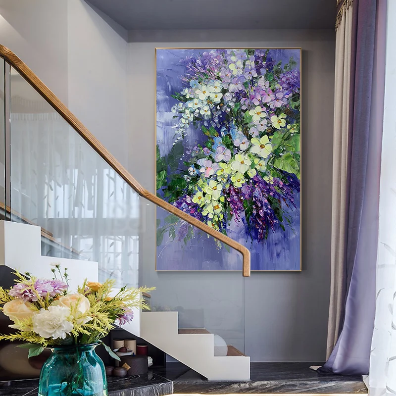 Abstract Art Canvas Painting Living Room Bedroom Home Decoration Landscape Bouquet 40X60Inch(100X150CM)
Abstract Art Canvas Painting Living Room Bedroom Home Decoration Landscape Bouquet 40X60Inch(100X150CM)
